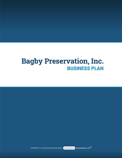 Bagby Hot Springs RFP Business Plan