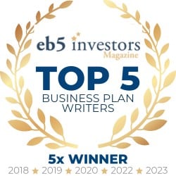 Named Top 5 Business Plan Writer Five Years in a Row!